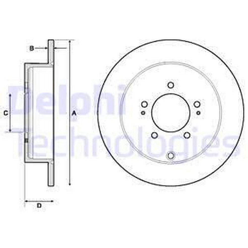 ARKA FREN AYNASI OUTLANDER 2.0 2.2 2.4 3.0 4WD 06>12 P4007 07>12 C CROSSER 07>13 5X302