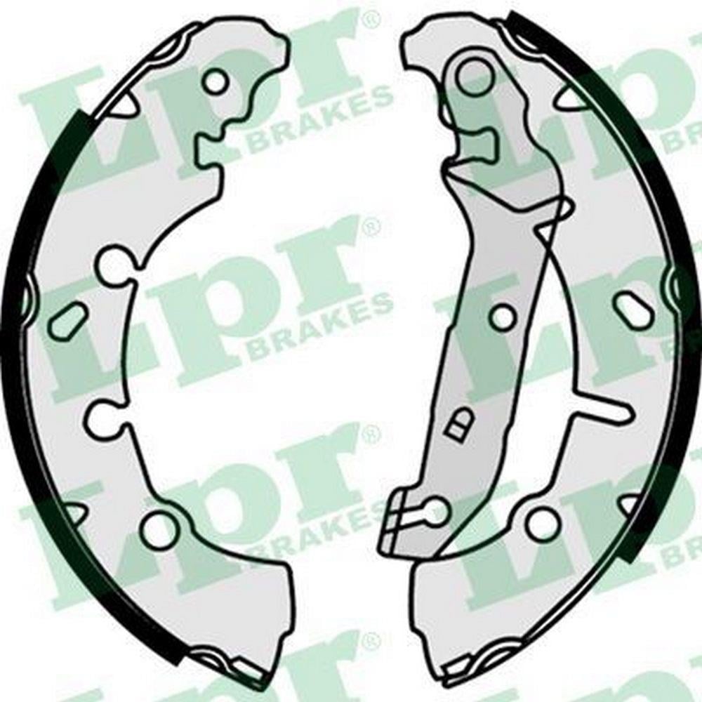 ARKA FREN BALATASI PABUC FIESTA V 1,3 / 1,6 16V / 1,4TDCI 11 / 01> FUSION 1,4 / 1,6 / 1,4 TDCI 08 /