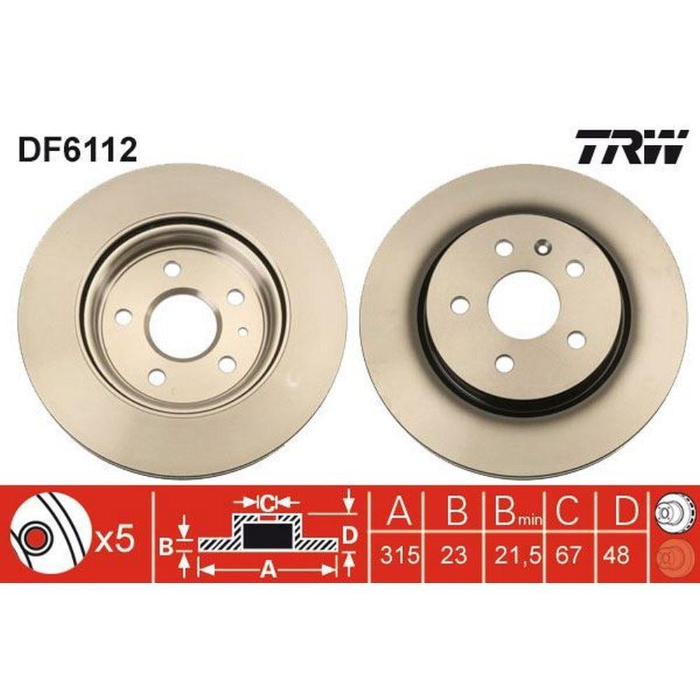 ARKA FREN DISK AYNASI HAVALI INSIGNIA SPORT TOURER 1.6 / 1.6T / 1.8 / 2.0CDTI 07 / 08>