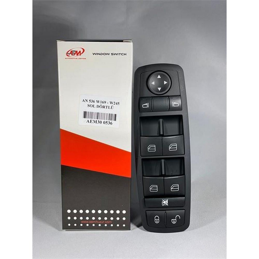 CAM ACMA SALTERI ON SOL (KOMPLE, SIYAH 9174) A-CLASS W169 04>12 B-CLASS W245 05>11