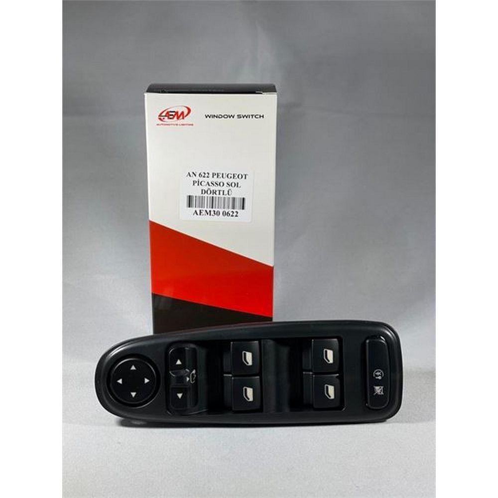 CAM ANAHTARI C4 PICASSO SOL DORTLU AYNA KATLAMALI COCUK KILITLI