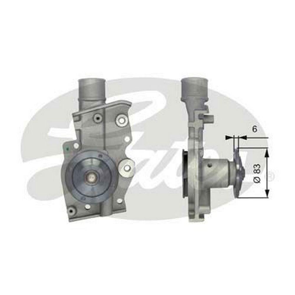 DEVIRDAIM SU POMPASI ESCORT V / VI / VIII 1,6 16V / 1,8 16V 92>00 FIESTA III 1,6 16V / 1,8 16V 92>95