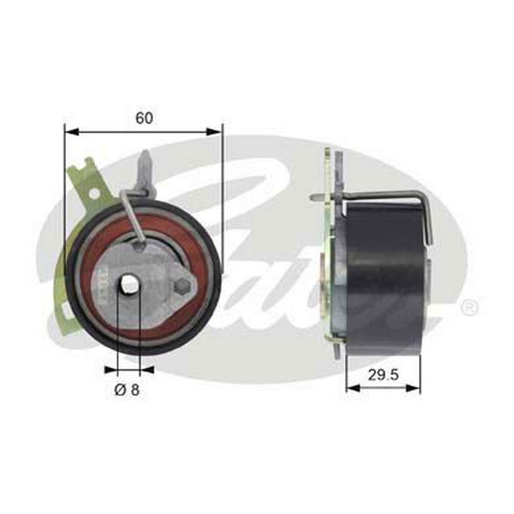 EKSANTRIK GERGI RULMANI C5 C5 II C5 III C6 C CROSSER C8 P508 P807 P4007 DW12BTED4 (2,2HDI 16V) 08> G