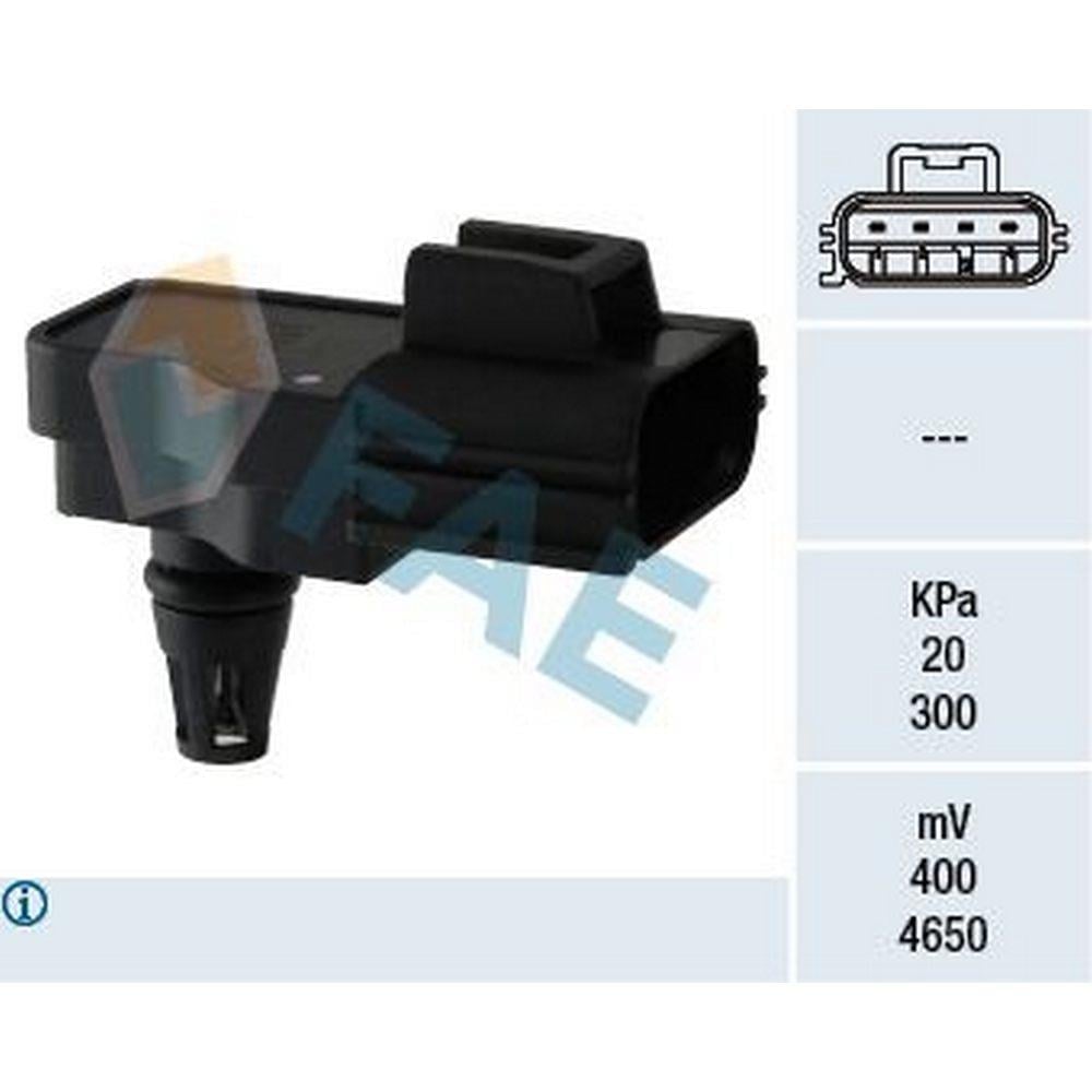 EMME MANIFOLD HAVA GIRIS (MAP) SENSORU TRANSIT V347 2,2TDCI / 2,4TDCI 06>14 BOXER III JUMPER III 2.2