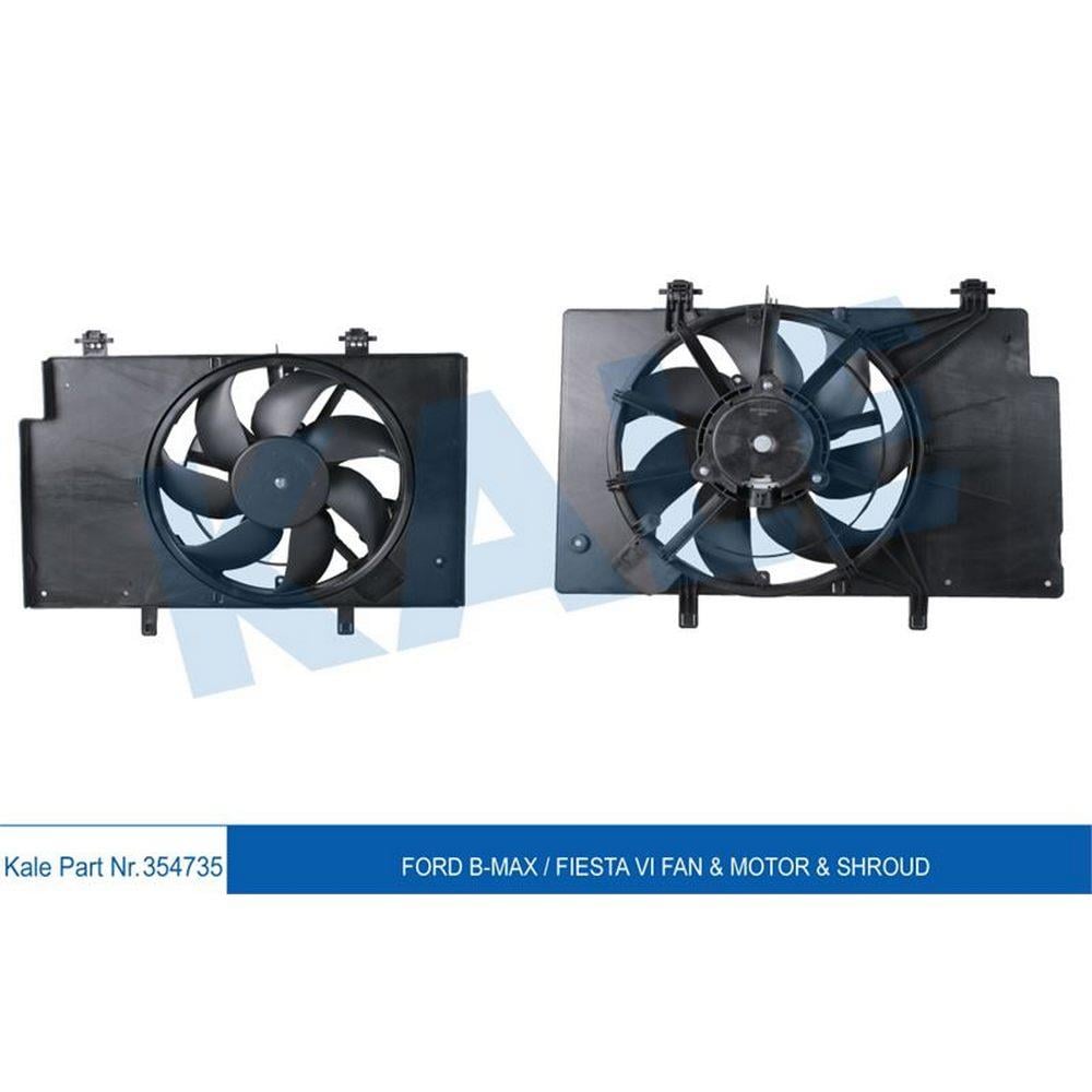 FAN MOTORU ( /+AC) FIESTA VI 1,4-1.6 BENZINLI  / 1,4TDCI / 1,5TDCI / 1,6TDCI 08 /> B MAX 1,5TDCI / 1