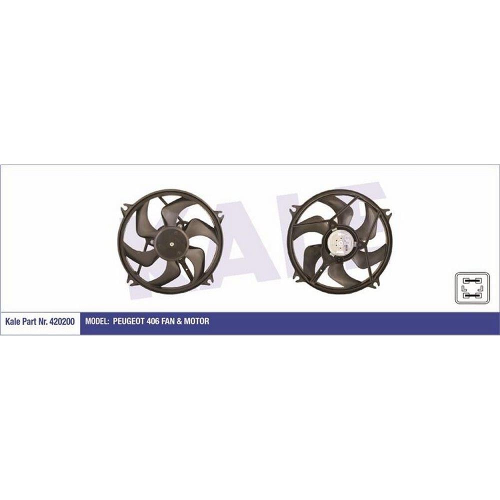 FAN MOTORU P406 YM 2,0 16V / 2,0HDI 8V 99> 280W