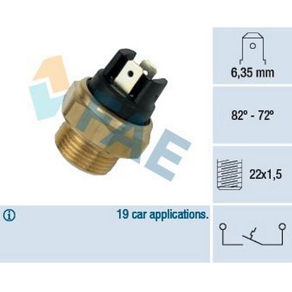 FAN MUSURU (82 / 72°) M131 R9 R11 P204 P304 P504 P505 J9 FISLI