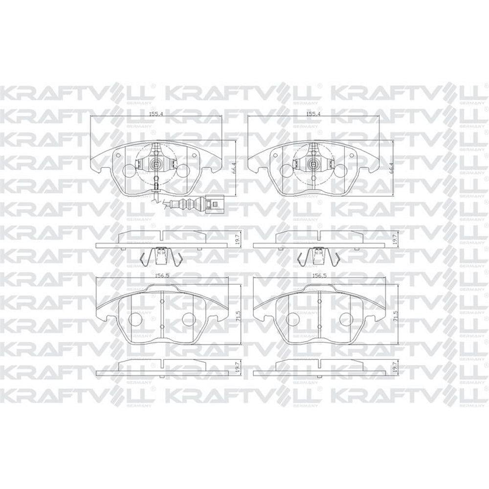 FREN BALATASI ON CADDY 03 > GOLF V A3 OCTAVIA TOURAN TOLEDO 04 > PASSAT JETTA 05 >