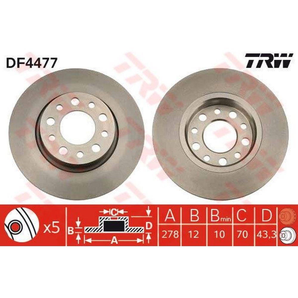 FREN DISKI ARKA 500 X 14> / 159 05> GIULIETTA 10> SPIDER 06>10 BRERA 05> JEEP RENEGAD 14> ALFA ROMEO