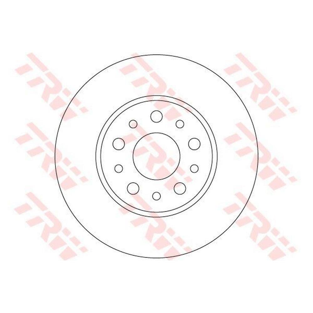 FREN DISKI ARKA FIAT 500L 0.9 1.3D 1.4 1.6D 12> EGEA 15>