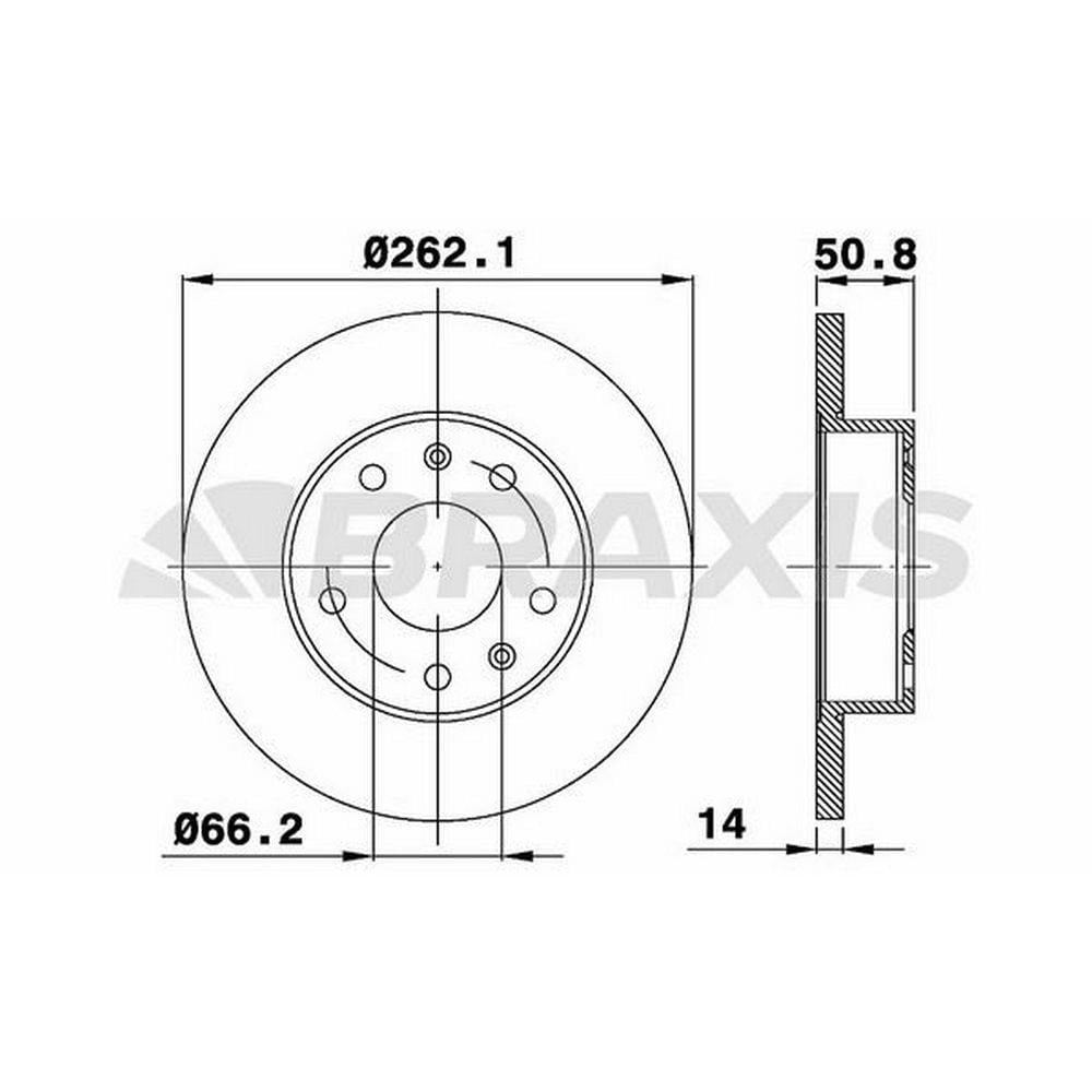 FREN DISKI ON LAND ROVER FREELANDER I 1.8