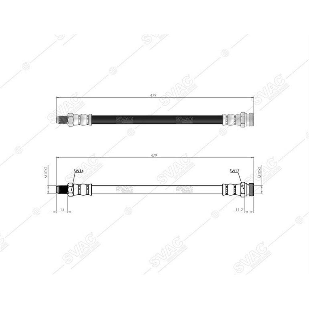 FREN HORTUMU ARKA NISSAN PICKUP D22 02>05