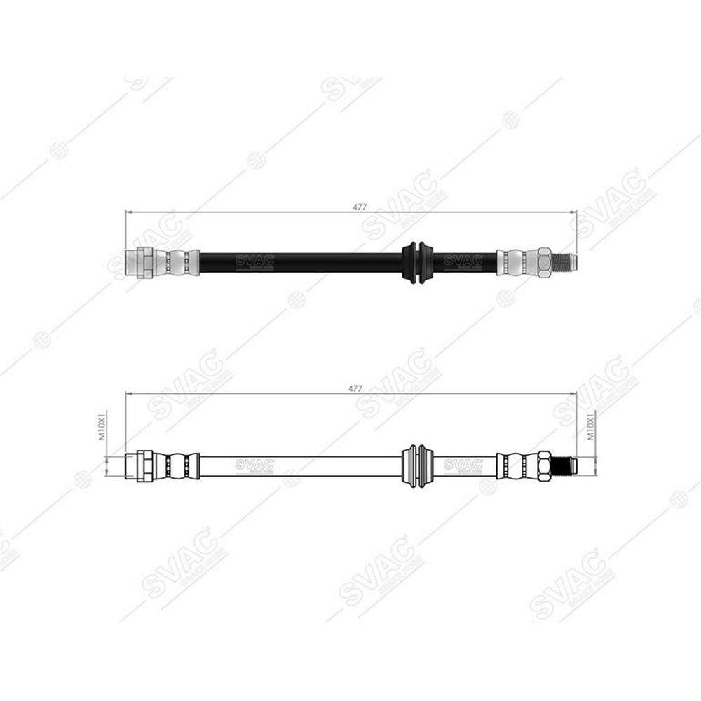 FREN HORTUMU ARKA V-CLASS W447 14> VITO W447 14>