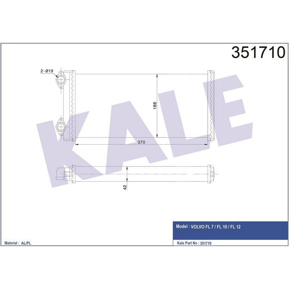 KALORIFER RADYATORU FL 7 / FL 10 / FL 12