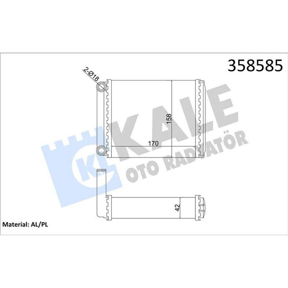 KALORIFER RADYATORU MEKANIK SPRINTER 901 902 903 904 95>06