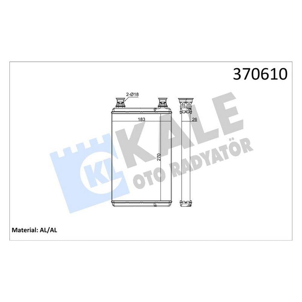 KALORIFER RADYATORU S-CLASS W221 05>13 C216 06>13