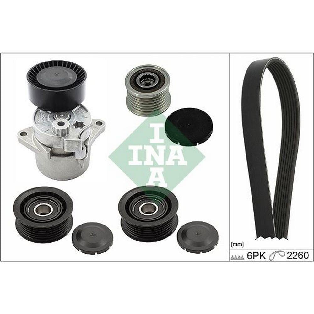 KANALLI KAYIS SETI (6PK2260, KUTUKLU, ALTERNATOR KASNAKLI) W203 00>07 S203 01>07 C209 02>09