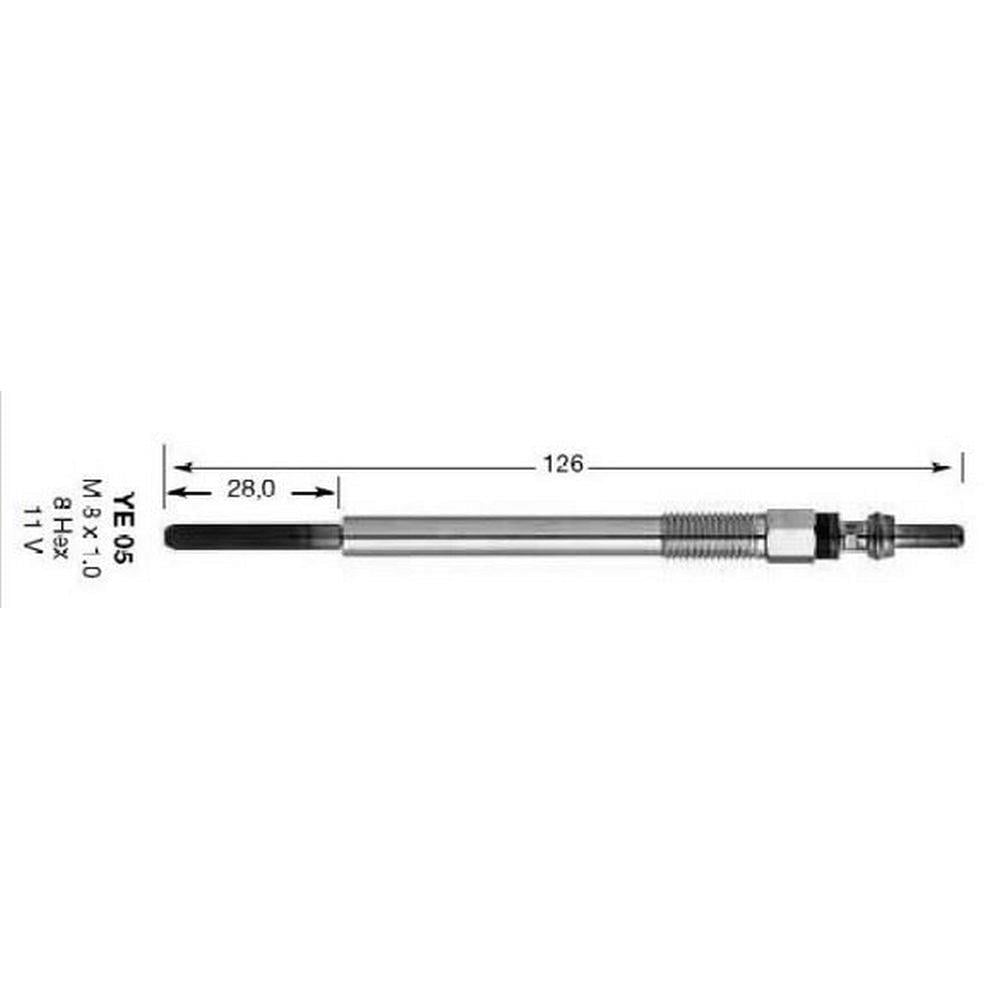 KIZDIRMA BUJISI P107 P207 P206 P307 BIPPER NEMO FIESTA C3 C4 C1 C2 XSARA / P407 C5 P307 C4 PARTNER I