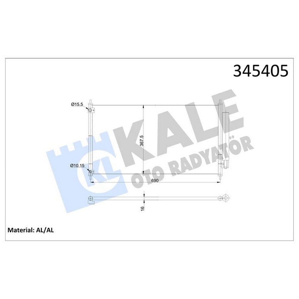 KLIMA RADYATORU HONDA ACCORD 2013>