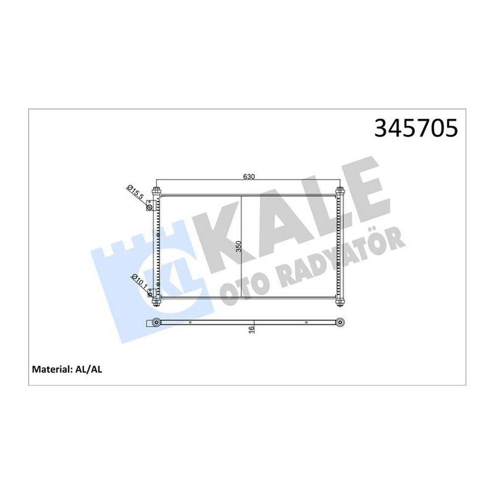 KLIMA RADYATORU HONDA CIVIC 1.4 1.6 2001 2005