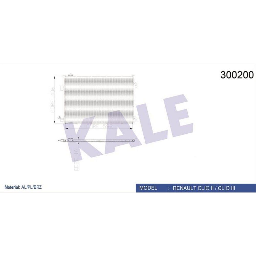 KLIMA RADYATORU (KONDANSER) SYMBOL II THALIA 1.5DCI 05>