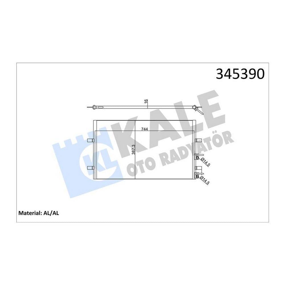 KLIMA RADYATORU TRANSIT V347 V348 2.2TDCI 100PS / 120PS / 130PS 2.4TDCI 100PS / 115PS / 140PS 07 />
