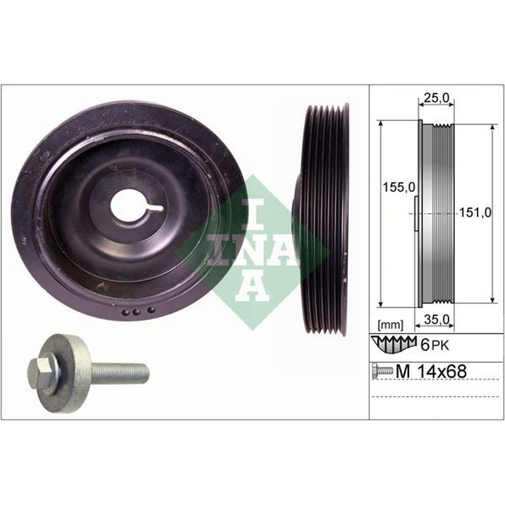 KRANK KASNAGI LOGAN DUSTER MEGANE II MODUS CLIO III 1,4 / 1,6 / 1,5DCI K9K (K9K K4M) CIVATALI