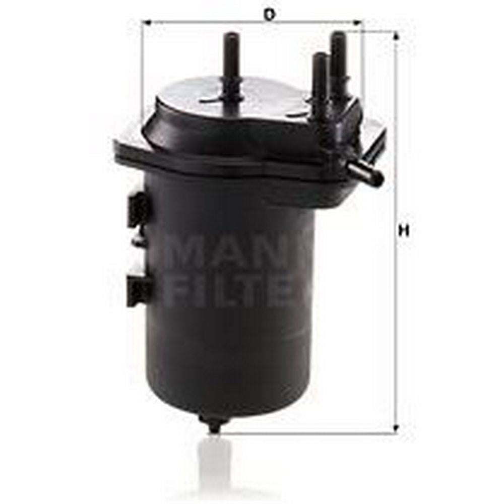 MAZOT FILTRE KUTUSU (MUSURLU)P107 P206 P207 P307 C1 C2 C3 NEMO BIPPER DV4TD (1,4HDI 8V) FIESTA FUSIO
