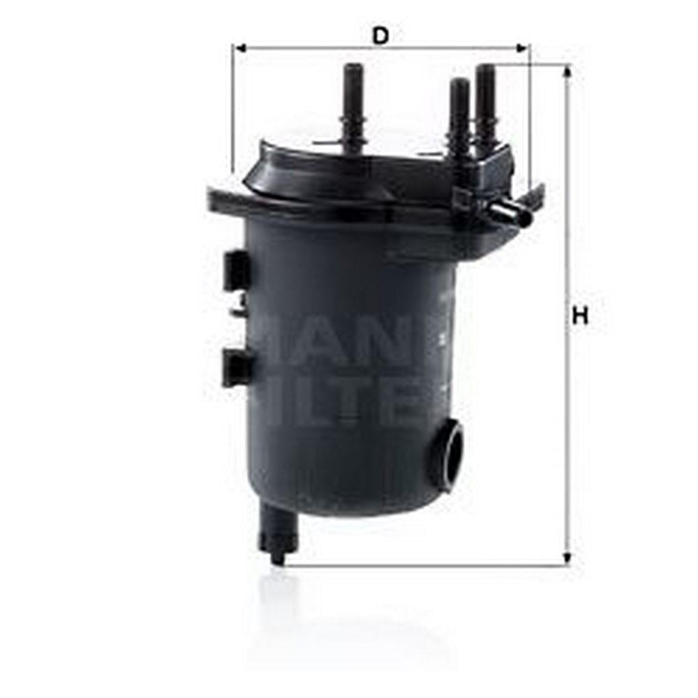 MAZOT FILTRE KUTUSU (MUSURLU)P107 P206 P207 P307 C1 C2 C3 NEMO BIPPER DV4TD (1,4HDI 8V) FIESTA FUSIO