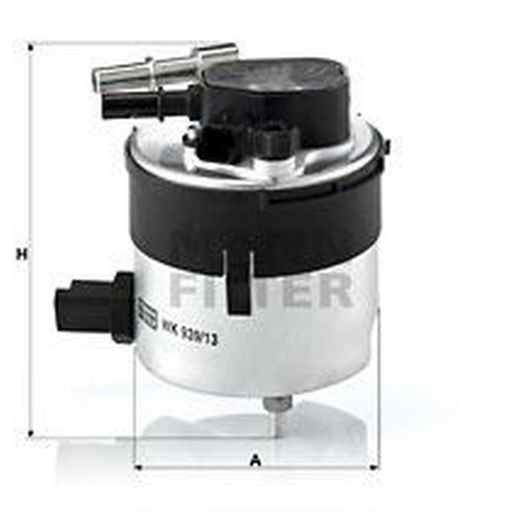 MAZOT FILTRE KUTUSU (MUSURLU)P107 P206 P207 P307 C1 C2 C3 NEMO BIPPER DV4TD (1,4HDI 8V) FIESTA FUSIO