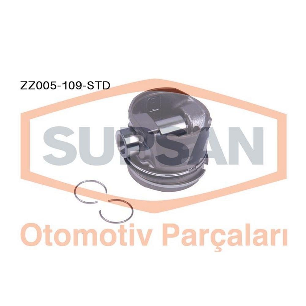 MOTOR PISTON+SEGMAN P206 P307 P406 1.6 HDI 16V FOCUS 1.6 TDCI DURATORQ 16V ENG. (DV6) 109BG 03> Ø 7