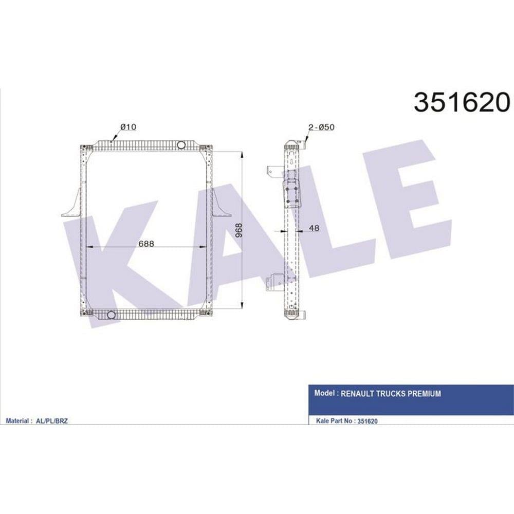MOTOR RADYATORU CERCEVELI RENAULT PREMIUM 320-370-400-420 00> DCI 11