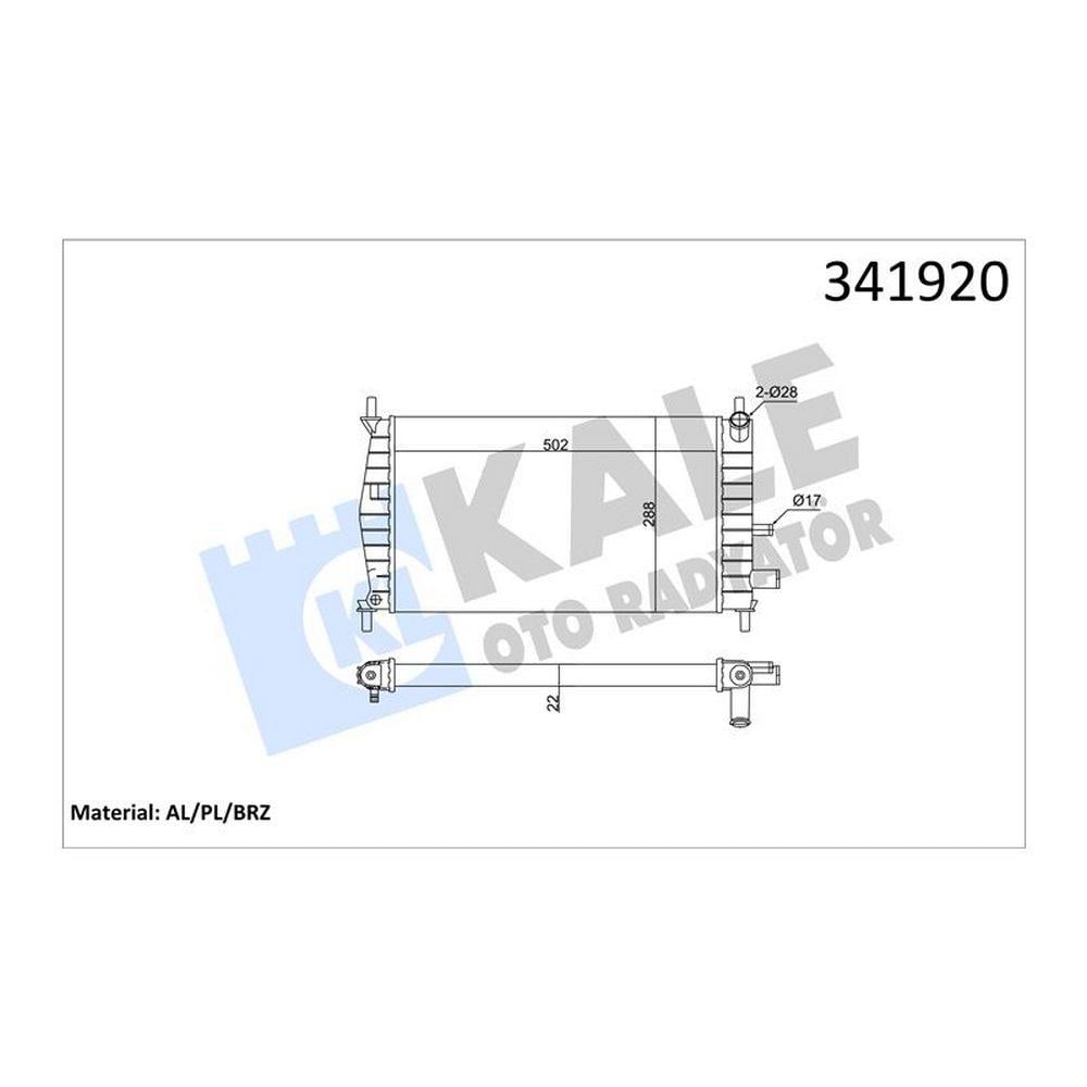 MOTOR SU RADYATORU FIESTA IV 96>02 MAZDA 121 III 1,0 / 1,3 KLIMASIZ