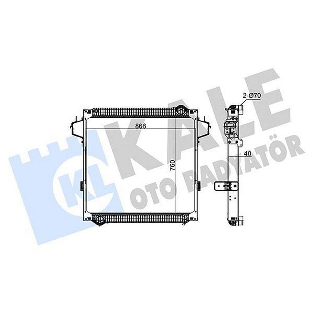 MOTOR SU RADYATORU - FORD CARGO / 1848T-4142 EURO 6