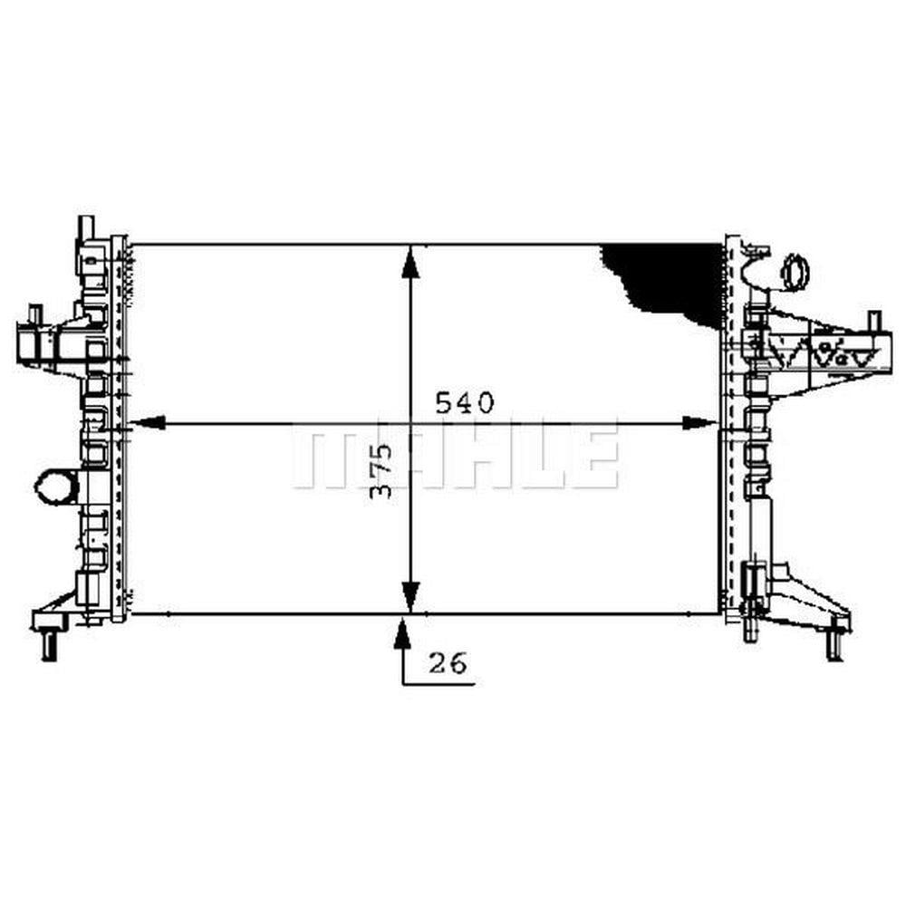 MOTOR SU RADYATORU (KLIMALI) Z14XE CORSA C TIGRA B
