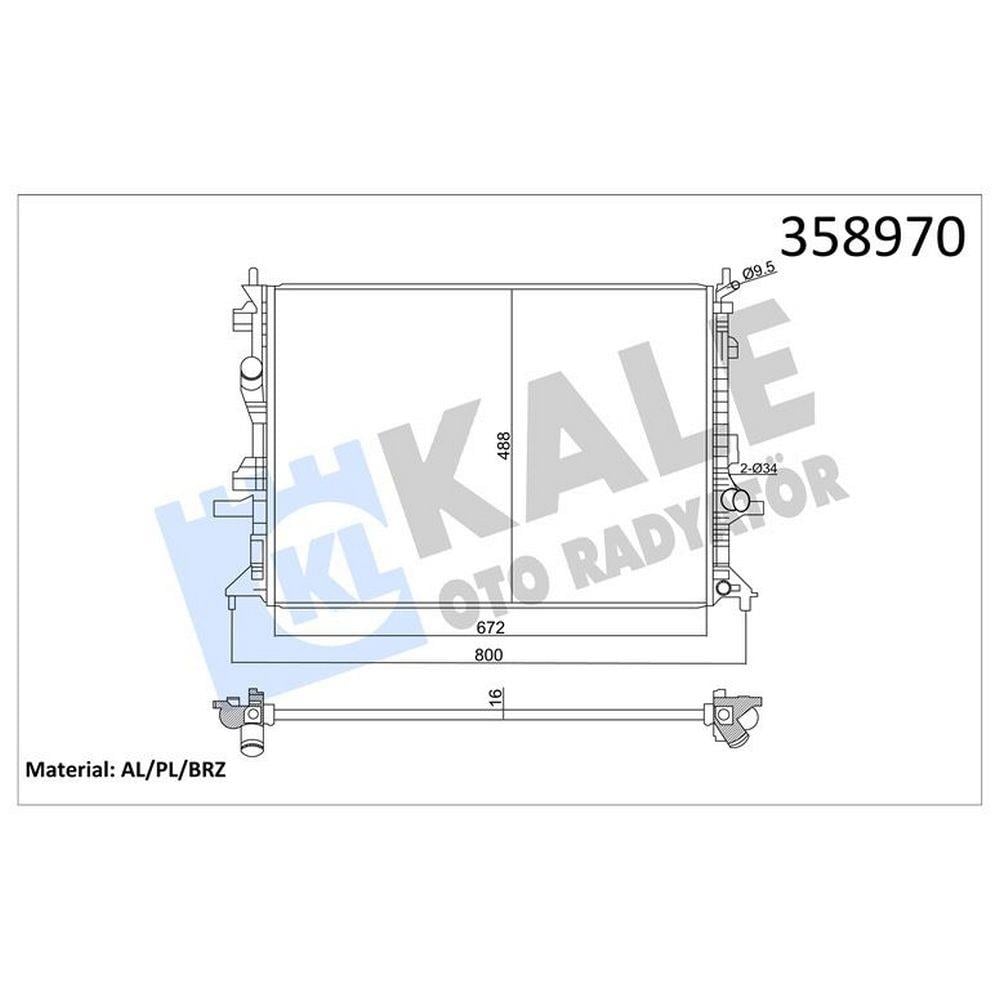 MOTOR SU RADYATORU ( OTOMATIK VITES ) FOCUS 1.5 ECOBLUE 1.0 ECOBOOST 18>