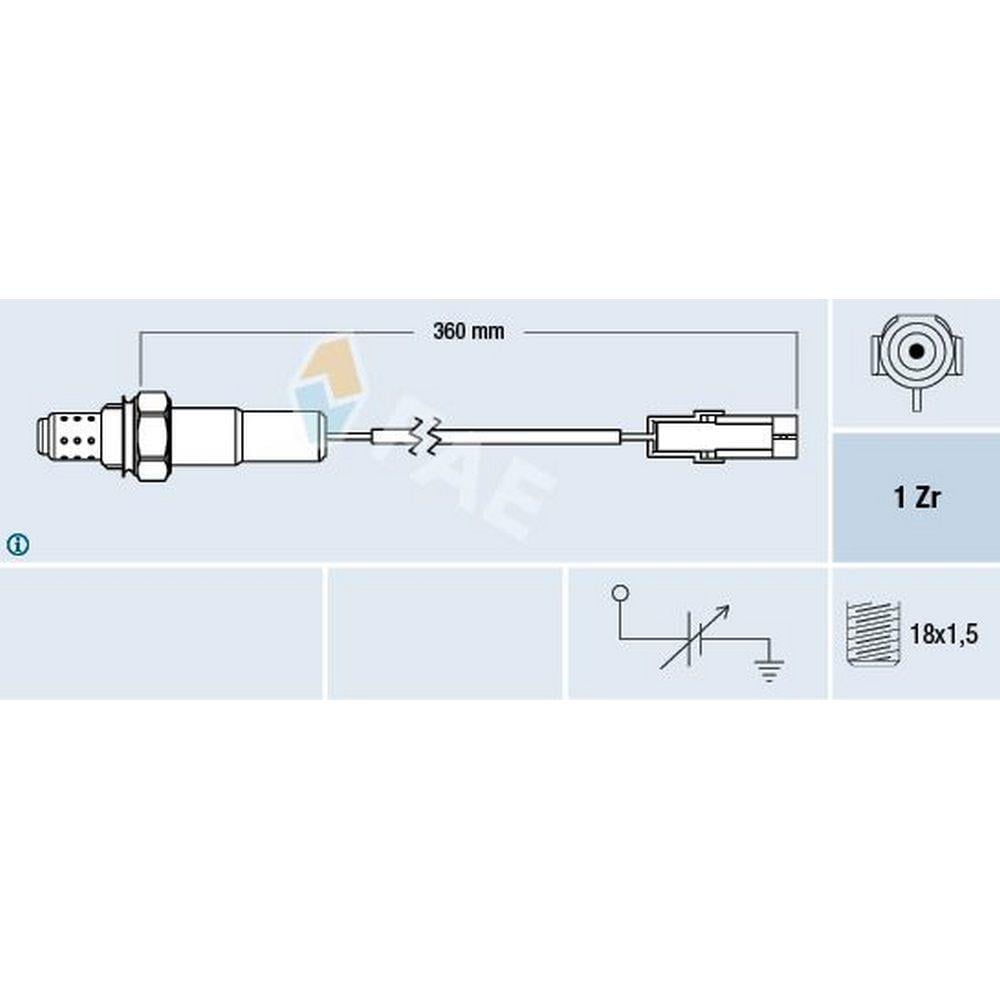 OKSIJEN SENSORU (KATALIZATOR) ASTRA F ASTRA G VECTRA A VECTRA B CORSA B ACCENT 1,3 1,5 1994 2000 ELA