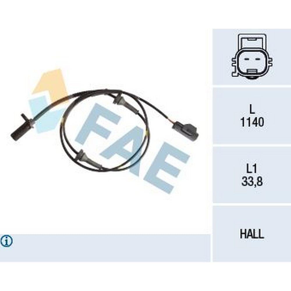 ON ABS SENSÖRÜ VOLVO XC90 I 3.2 XC90 I 4.4 AWD,XC90 I D5 2.4,XC90 I D5 2.4 AWD,XC90 I T5 2.5 A