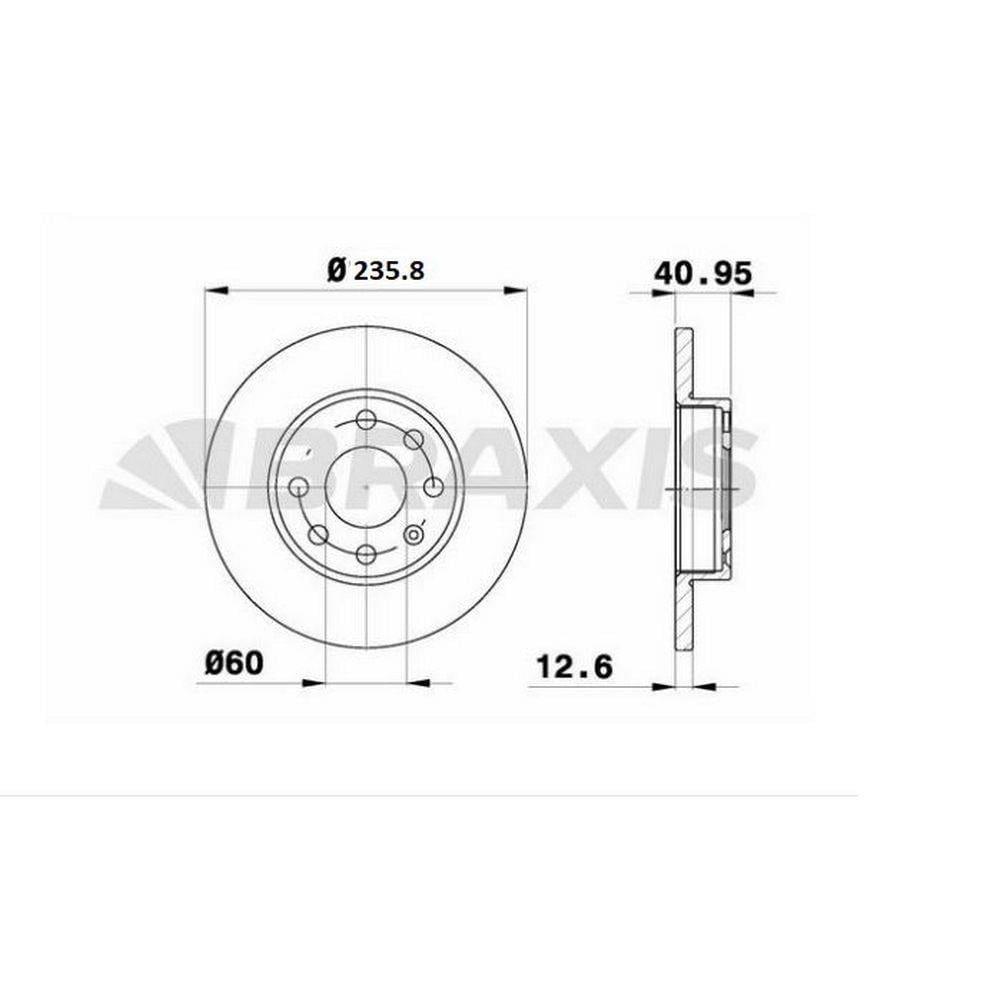 ON FREN AYNASI ASTRA F 1,4 1,6 VECTRA CORSA A / B 1,2 1,3 1,4 1,5D 1,5TD 1,6I 1,6GSI