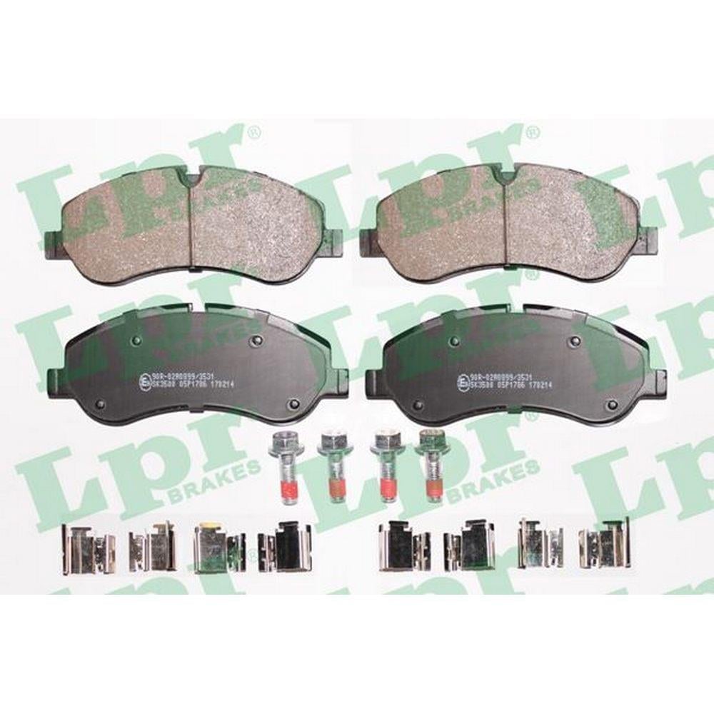 ON FREN BALATASI TRANSIT CUSTOM V362-V363 12> (ARKA TEK TEKER)