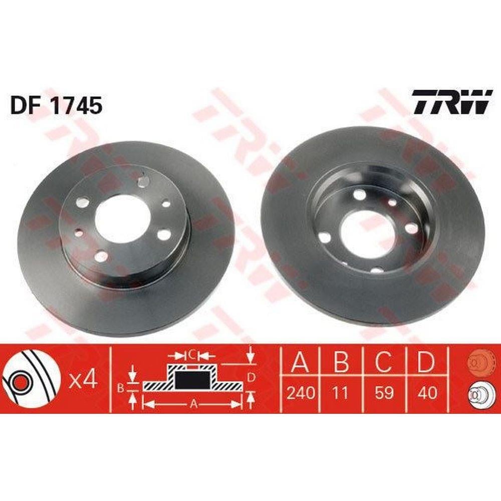 ON FREN DISKI FIAT 500 500C 07> TEMPRA TIPO PUNTO PANDA MAREA BRAVO 96> ALFA ROMEO 145 146 155 92> F