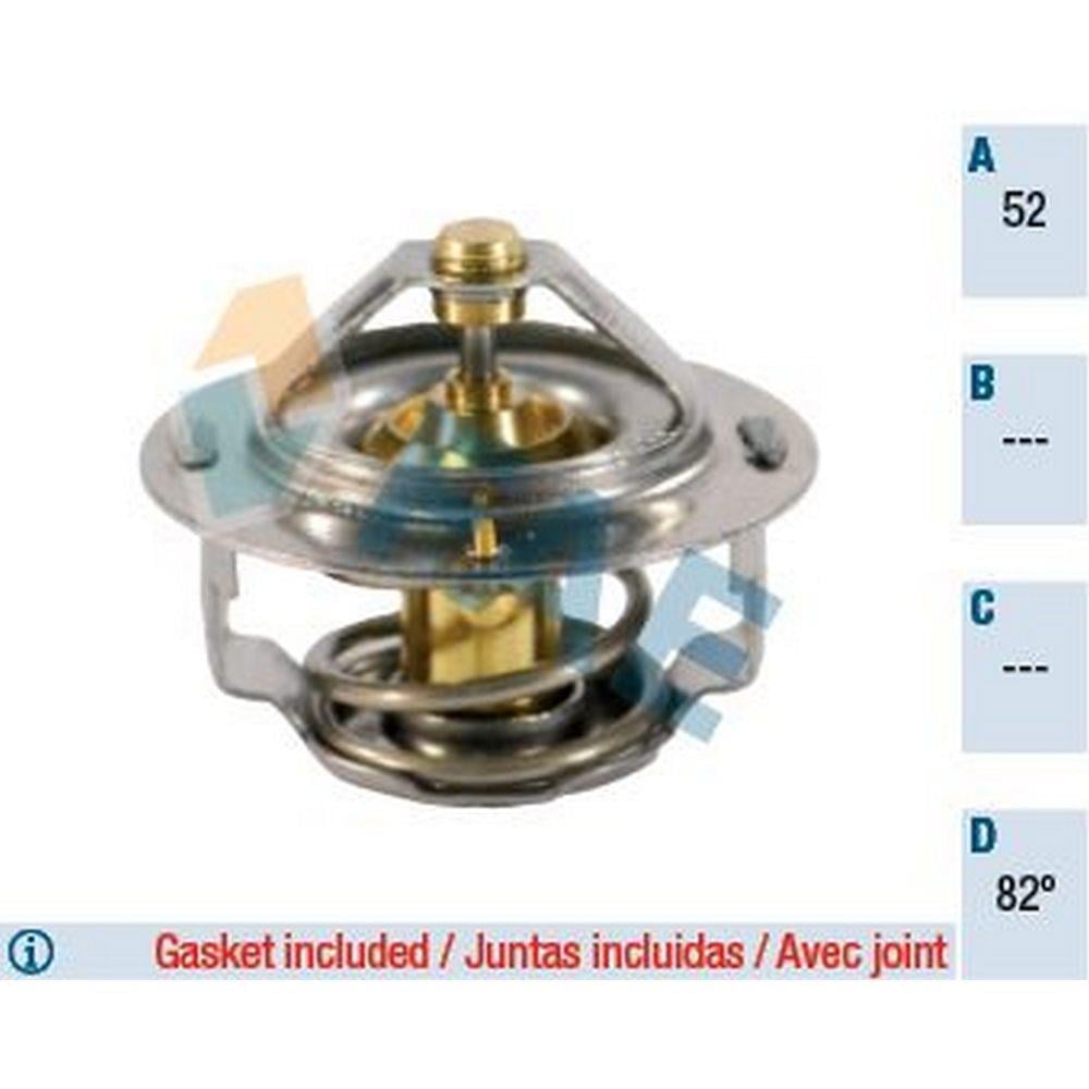 TERMOSTAT (82°) MAZDA 323 1,5 1,8 1994 1998 HONDA ACCORD PRELUDE 1,6 2,0 1985 1989