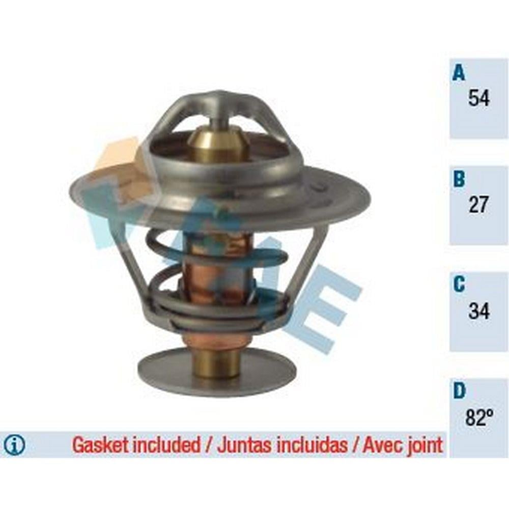 TERMOSTAT 82C DERECE STAREX CRDI 2001-> STAREX TCI 2001-> H100 MINIBÜS 1994-2005 / K2500 TCI 2004 ->