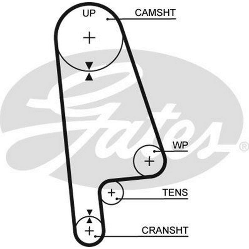TRIGER KAYISI (107x240) HONDA CIVIC 1.6 16V (87 96) ROVER 216 416 1.6 16V (90 99) CT763