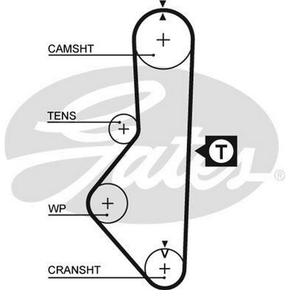 TRIGER KAYISI (109x220) MAZDA 626 2.0 8V (85 87) E2000 2.0 8V (83 88) CT586