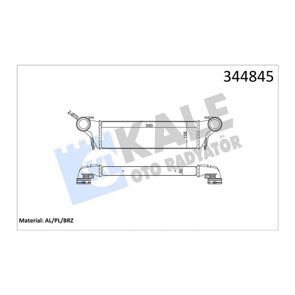 TURBO RADYATORU BMW M57N X5 E53 03>06