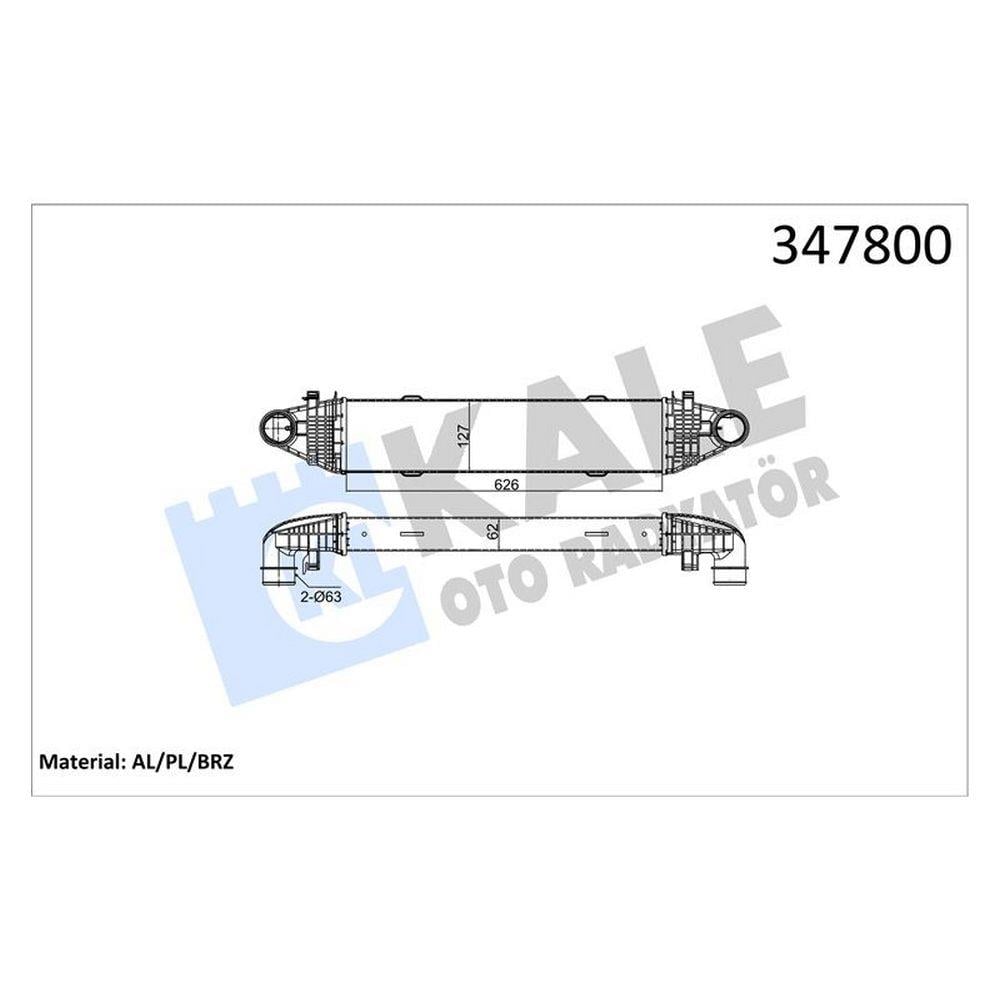TURBOSARJ RADYATORU C-CLASS W204 07>14 S204 07>14
