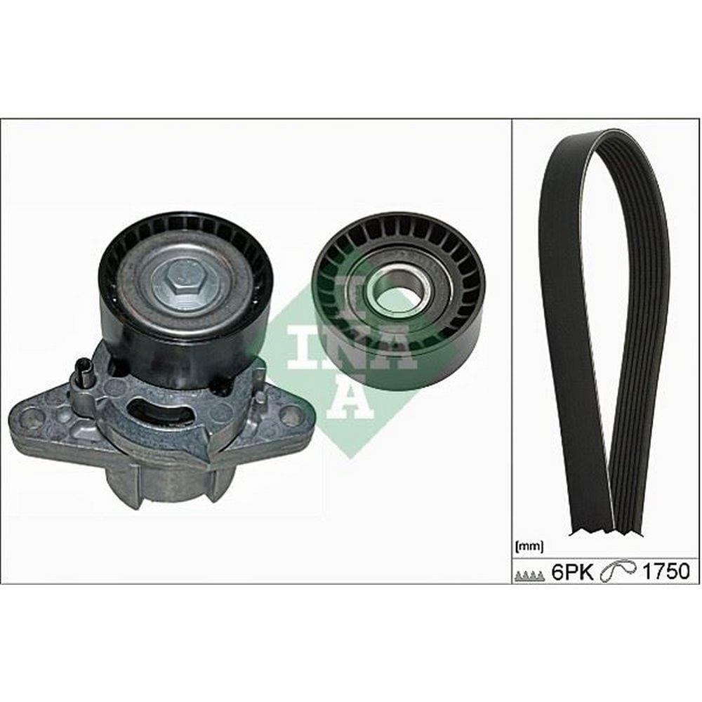 V KAYIS SETI (GERGI KUTUGU+SERBEST RULMAN+KAYIS 6PK1750)