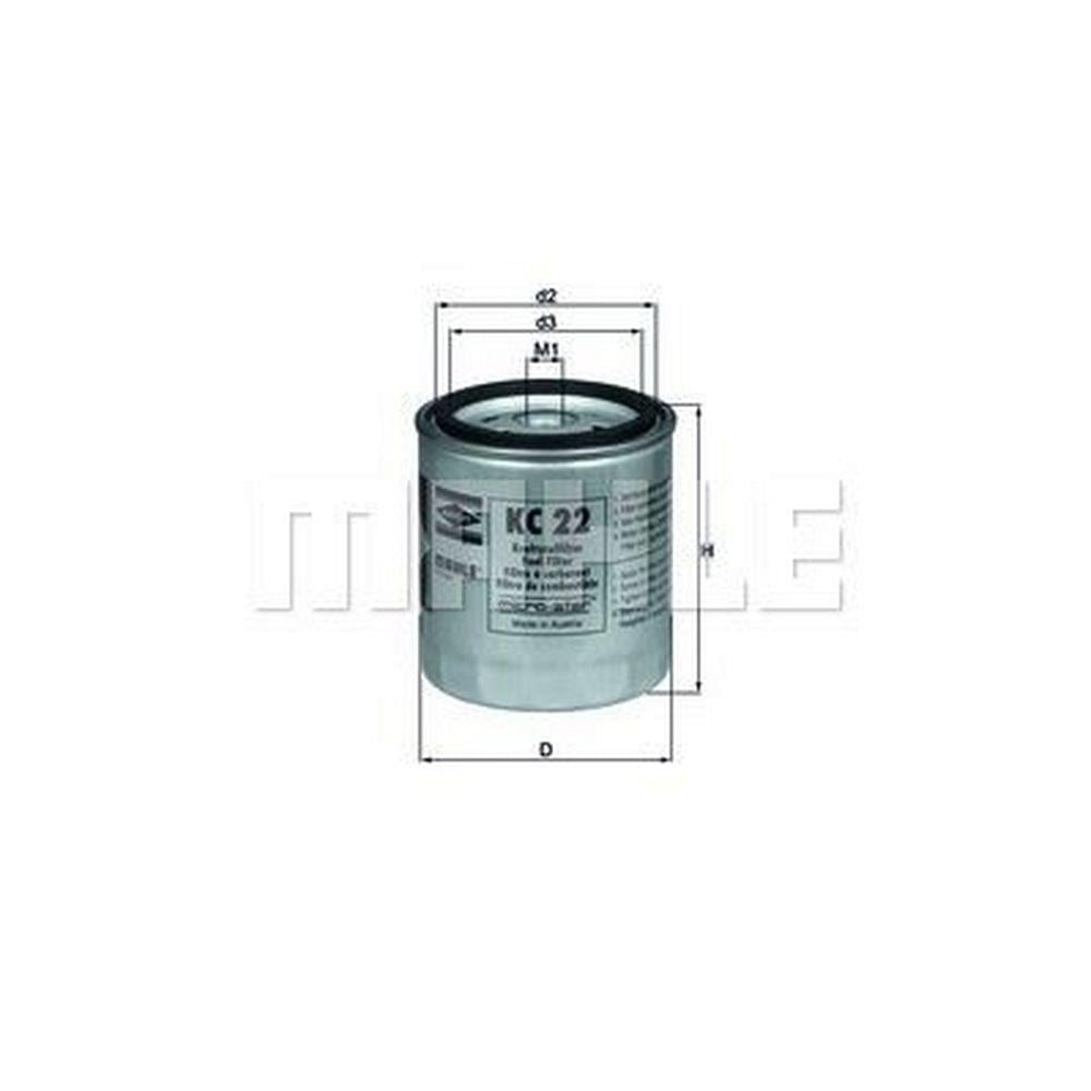 YAKIT FILTRESI (OM615, OM616, OM617) C123 81>85 W460 79>87 W123 79>85 S123 79>85
