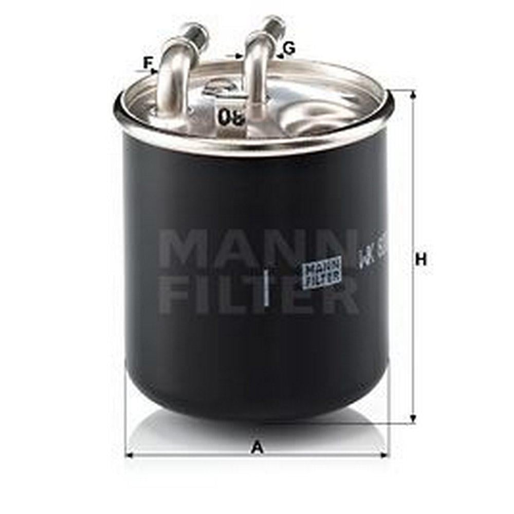 YAKIT FILTRESI (SENSORSUZ) MERCEDES W203 00>07 W204 07>14 C219 05>10 W211 05>08 W221 05>13 VITO W639